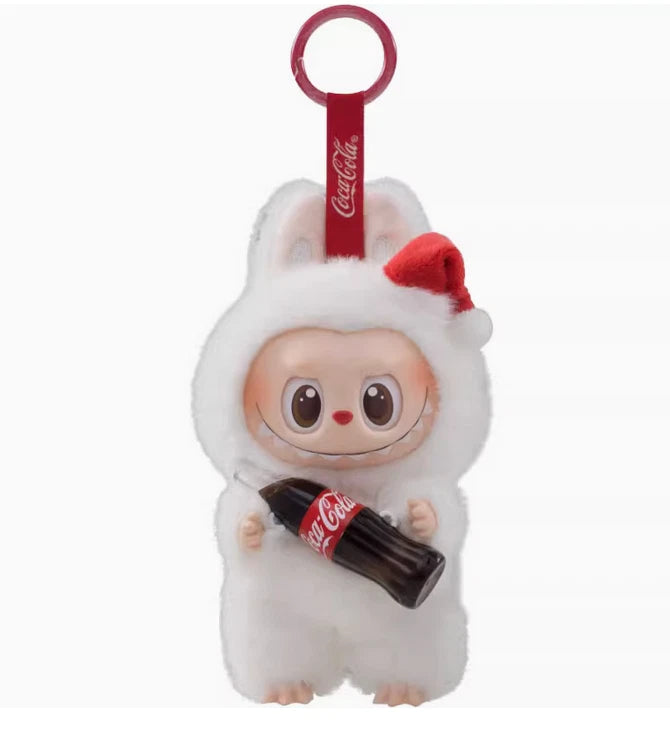 100% Authentic- Pop Mart x Coca-Cola | Labubu Monster Series- Vinyl Plush Pendant -Surprise Shake